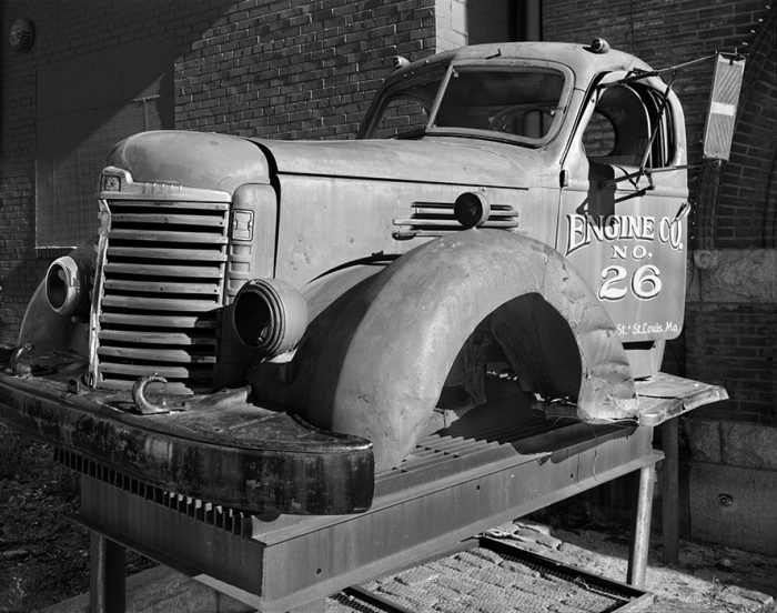 Fire Truck, Fire Station #23, North St. Louis, 2021