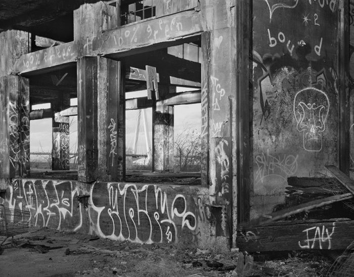 Abandoned Freight Depot, Stan Musial Bridge, Laclede's Landing, 2019
