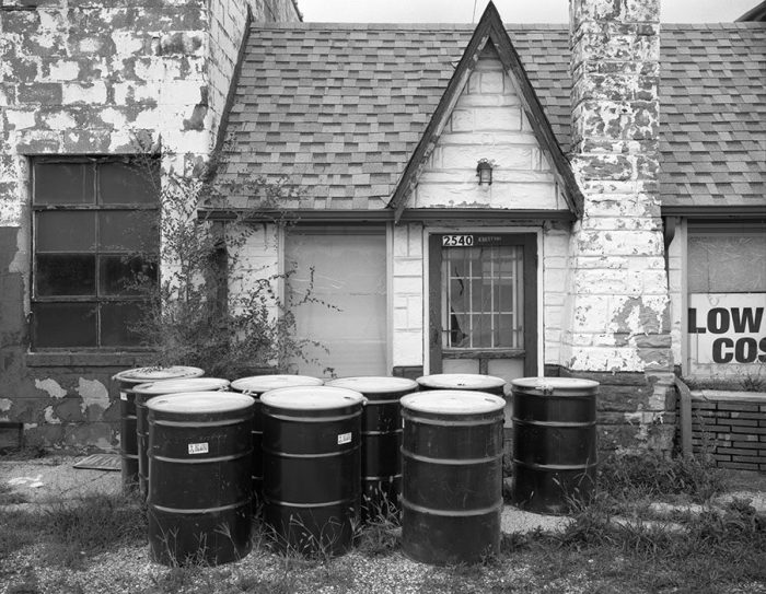 Abandoned Service Station, Fairmont City, Illinois, 2019