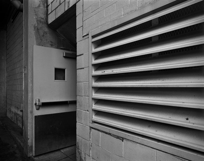 Alley, Night, 7th and Locust Street, 2020