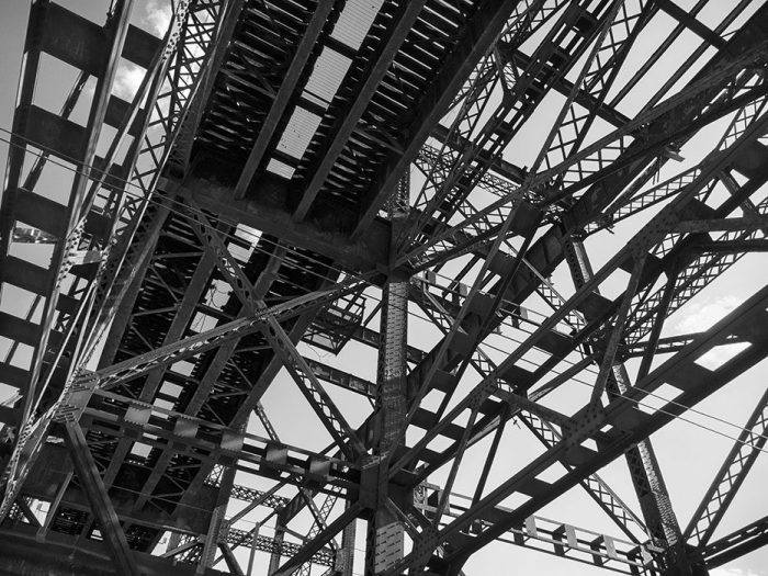 Abstraction, MacArthur Bridge Trestle 2, 2019