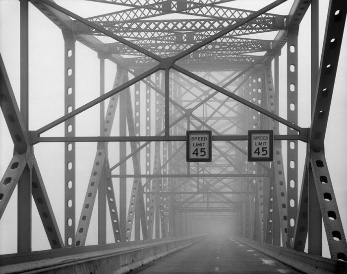 Martin Luther King Bridge, Fog, Dawn, 2019
