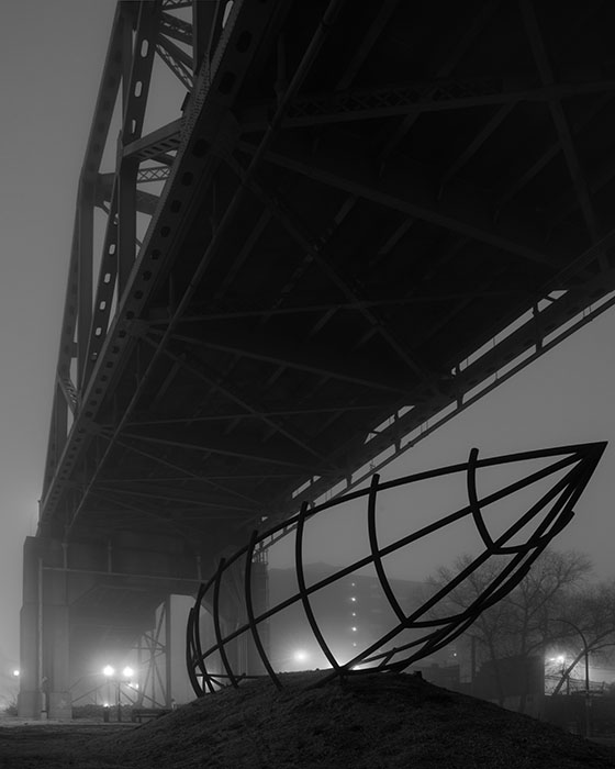 /product//ship-sculpture-martin-luther-king-bridge-fog-dawn-2022/