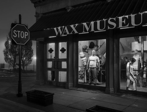 Wax Museum, Night, Fog, Laclede’s Landing, 2022