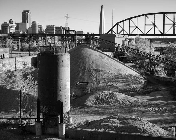The Arch and City Center From Chouteau's Landing, 2023