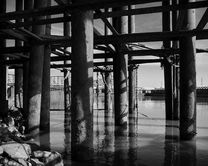 Abandoned Pier, Chouteau's Landing, 2024