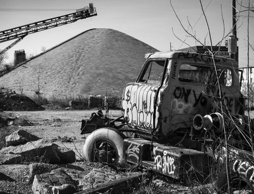 Abandoned Truck, Sand Heap, Chouteau’s Landing, 2024