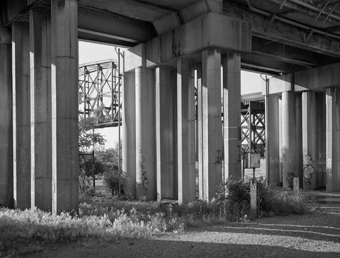 Elevated Railline, MacArthur Bridge, Chouteau's Landing, 2024