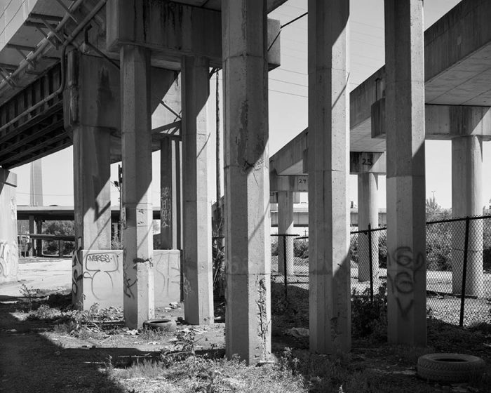 Elevated Raillines and the Arch, Chouteau's Landing, 2024