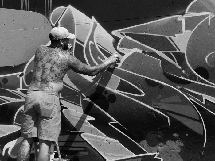 Graffiti Artist, Graffiti Wall, 2023