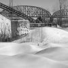 MacArthur Bridge, Fresh Snow, Chouteau's Landing, 2025