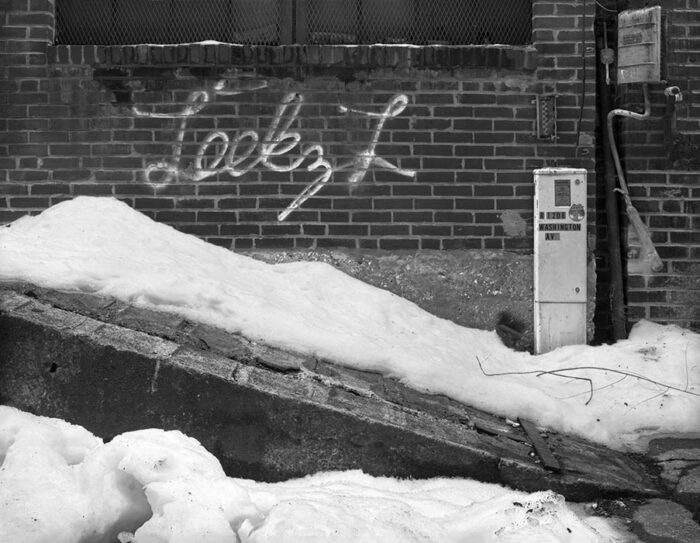 Alley Near Washington Ave., Winter, 2025