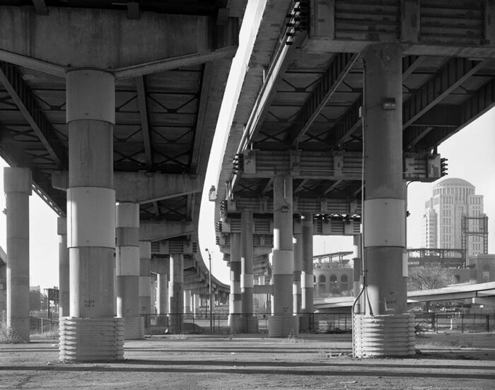 Approaches to the Poplar Street Bridge, 2020