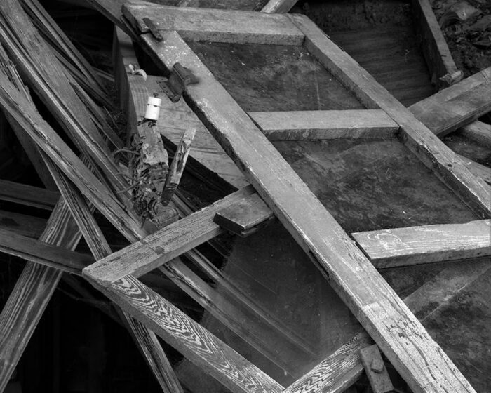 Abandoned Granary 2, Hecker, Illinois, 2024