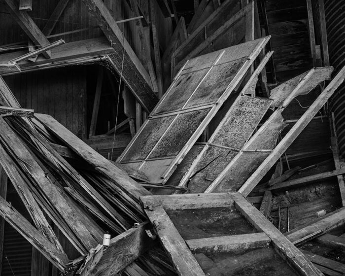 Abandoned Granary 5, Hecker, Illinois, 2024