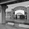 Casino Queen Pier, Elevated Railline, Flood of 2016, Laclede's Landing, 2016