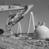 Demolished Warehouse, Stan Musial Bridge, North St. Louis, Missouri, 2025