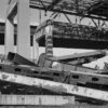Demolition of the Old I -270 Bridge 3, Chain of Rocks Canal, Illinois, 2016
