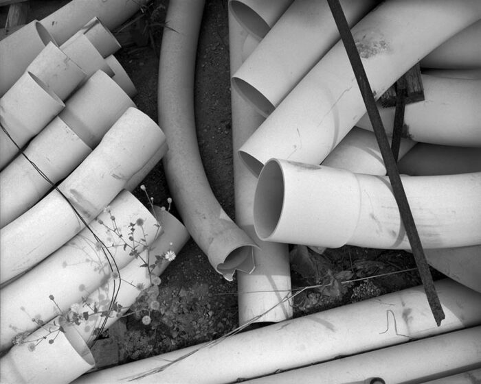 Discarded PVC Pipe, Chouteau's Landing, 2018