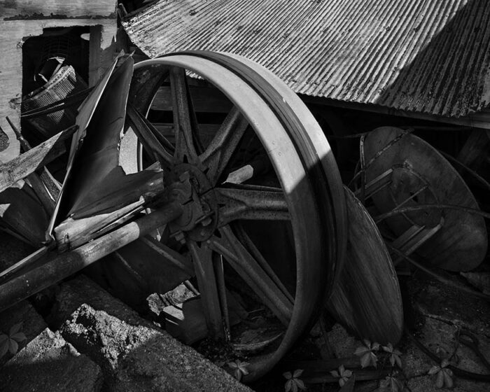 Drive Wheel, Grain Elevator, Montgomery County, Illinois, 2025