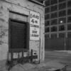 Erlich's Cleaners, Dusk, 14th and St. Charles, 1987