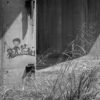 Graffiti, Elevated Railroad Piers, Chouteau's Landing, 1991