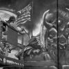 Graffiti Wall, Artist, Chouteau's Landing, 2024