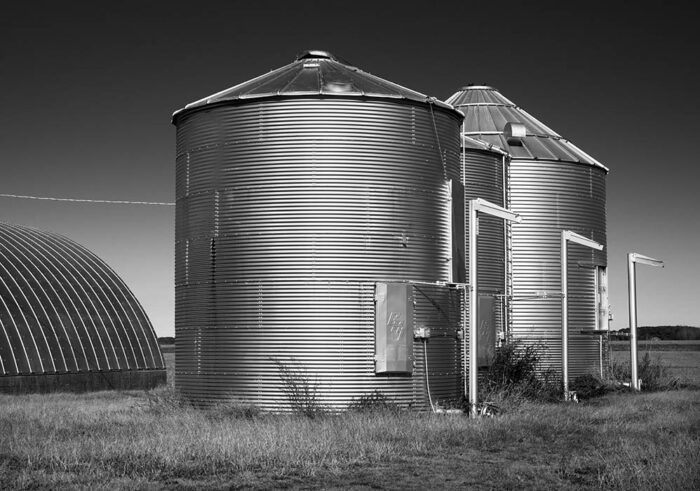 Grain Silos, Pike County, Illinois, 2024