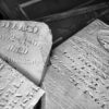 Grave Stones in Shed, Near Columbia, Illinois, 2024