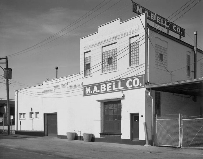 M.A. Bell Warehouse, Chouteau's Landing, 1987
