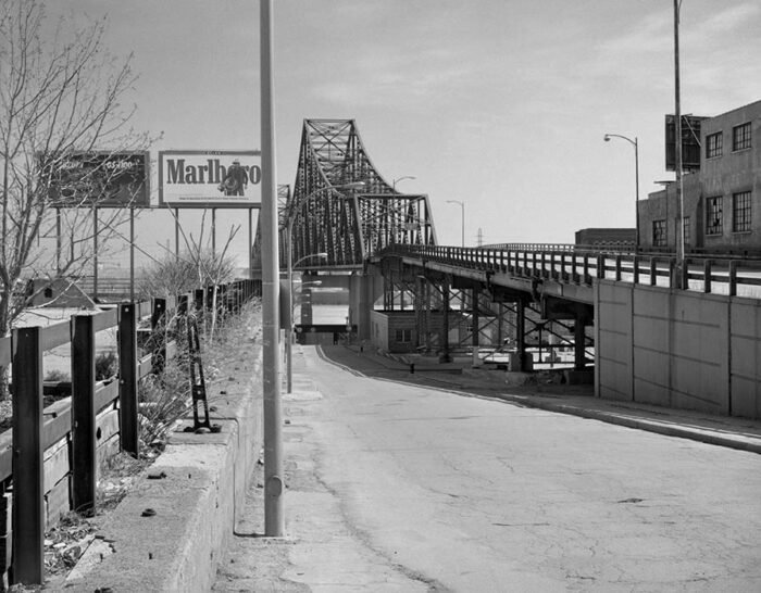 Martin Luther King Bridge, Laclede's Landing, 1983