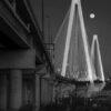 Moonrise, Stan Musial Memorial Bridge, 2024