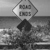 Road Ends, Lake Michigan, 2003