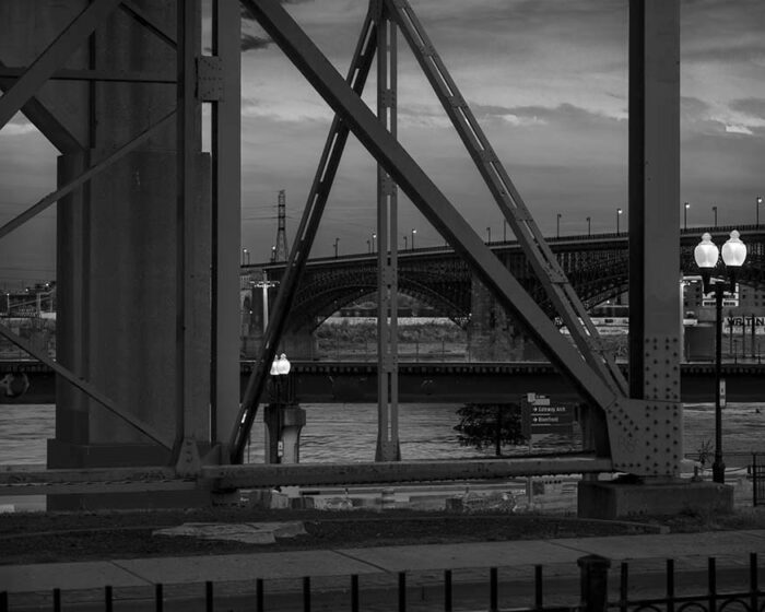 The Arch From First Street, Late Afternoon, Laclede's Landing, 2025 - Image 4