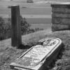 Tombstone, Eagle Cliff Cemetery, Flood Plain of the Mississippi, Monroe County, Illinois, 2024