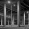 Under the Poplar Street Bridge, Night, 1982