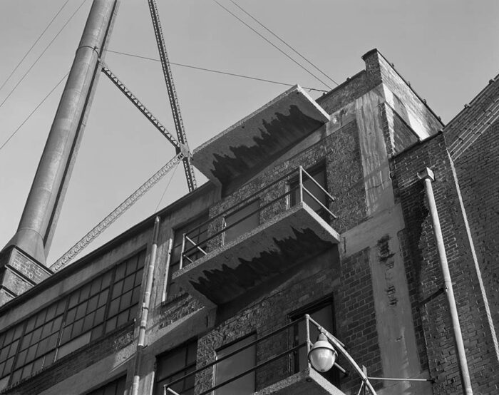 Warehouse, Smokestack, Ally, 1998